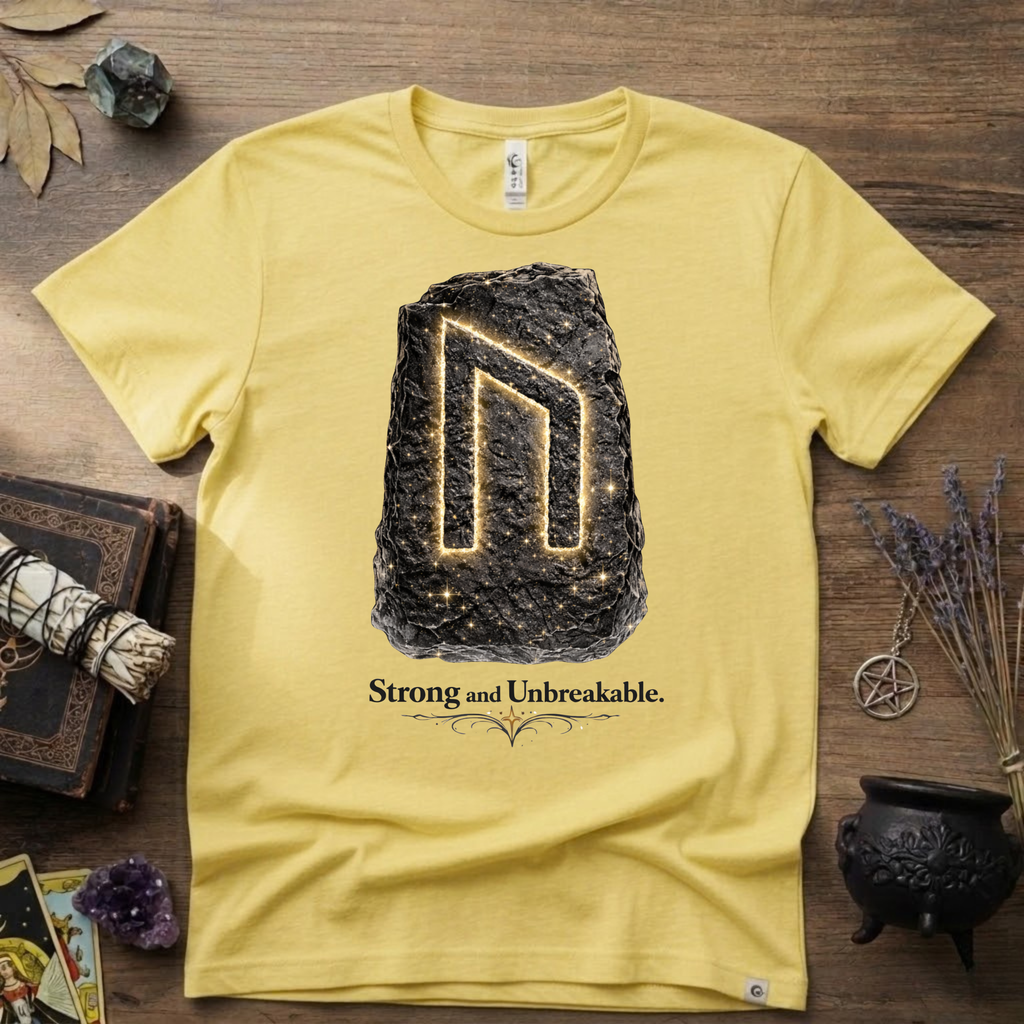 Uruz Rune 'Strong and Unbreakable' T-Shirt