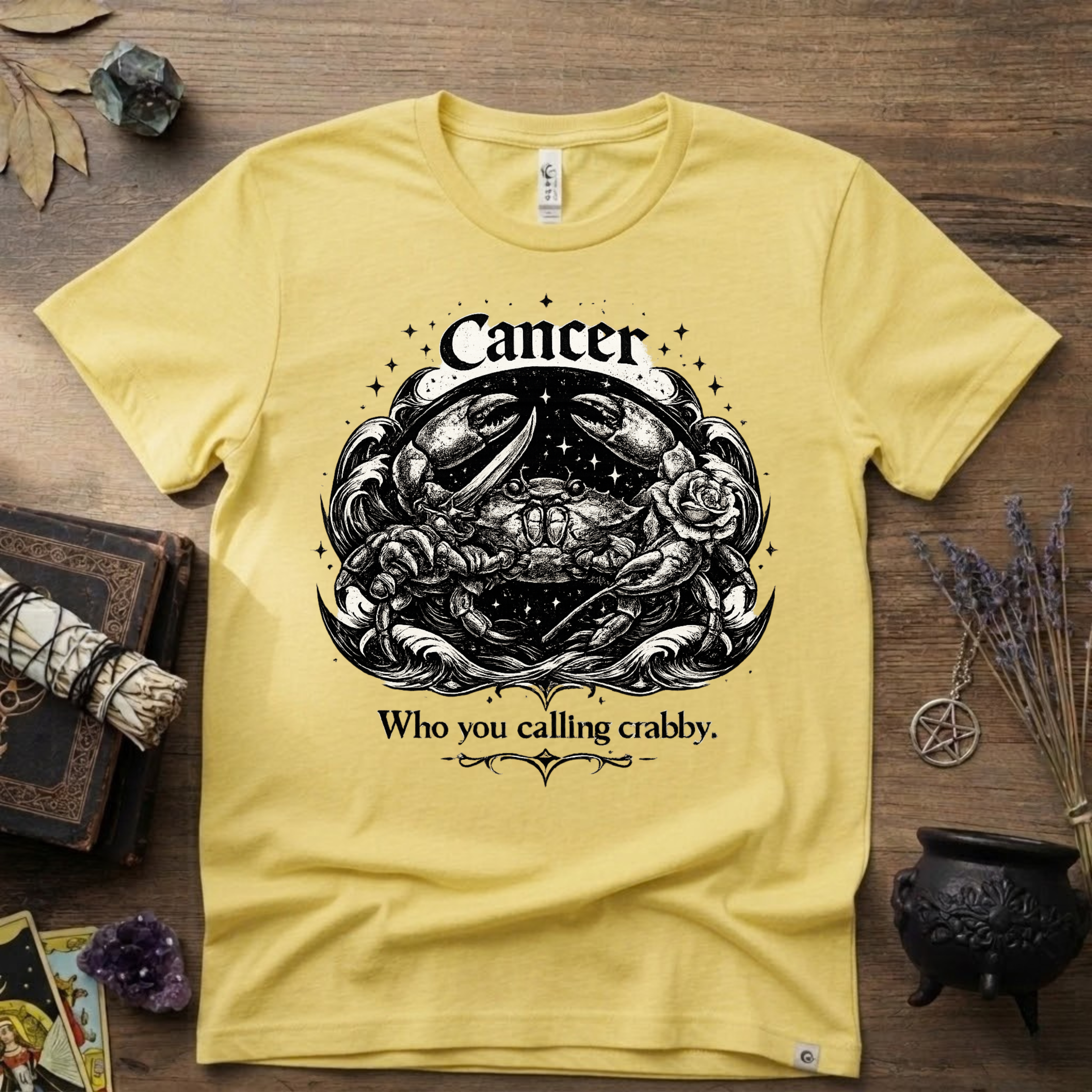 Cancer Zodiac 'Who You Callin' Crabby' T-Shirt