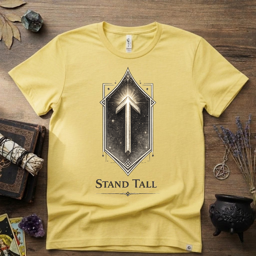 Tiwaz Rune 'Stand Tall' T-Shirt