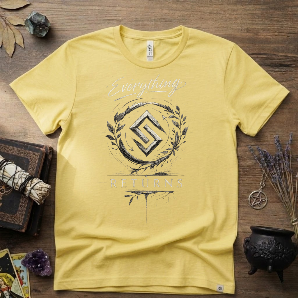 Jera Rune "Everything Returns" T-Shirt