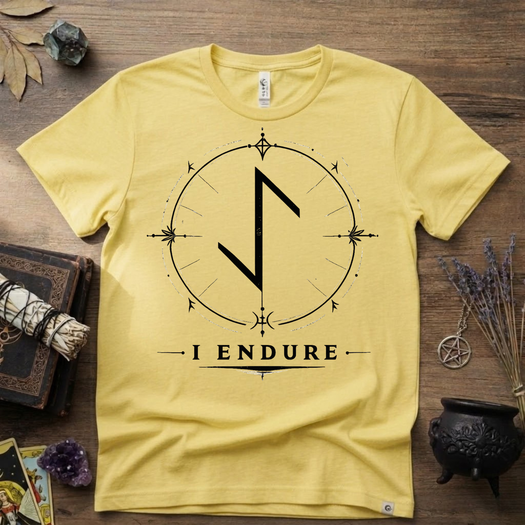 Eihwaz Rune 'I Endure' T-Shirt