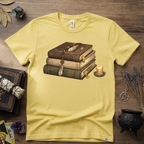 Witchy T-Shirt — "Light Reading" Occult Graphic Tee