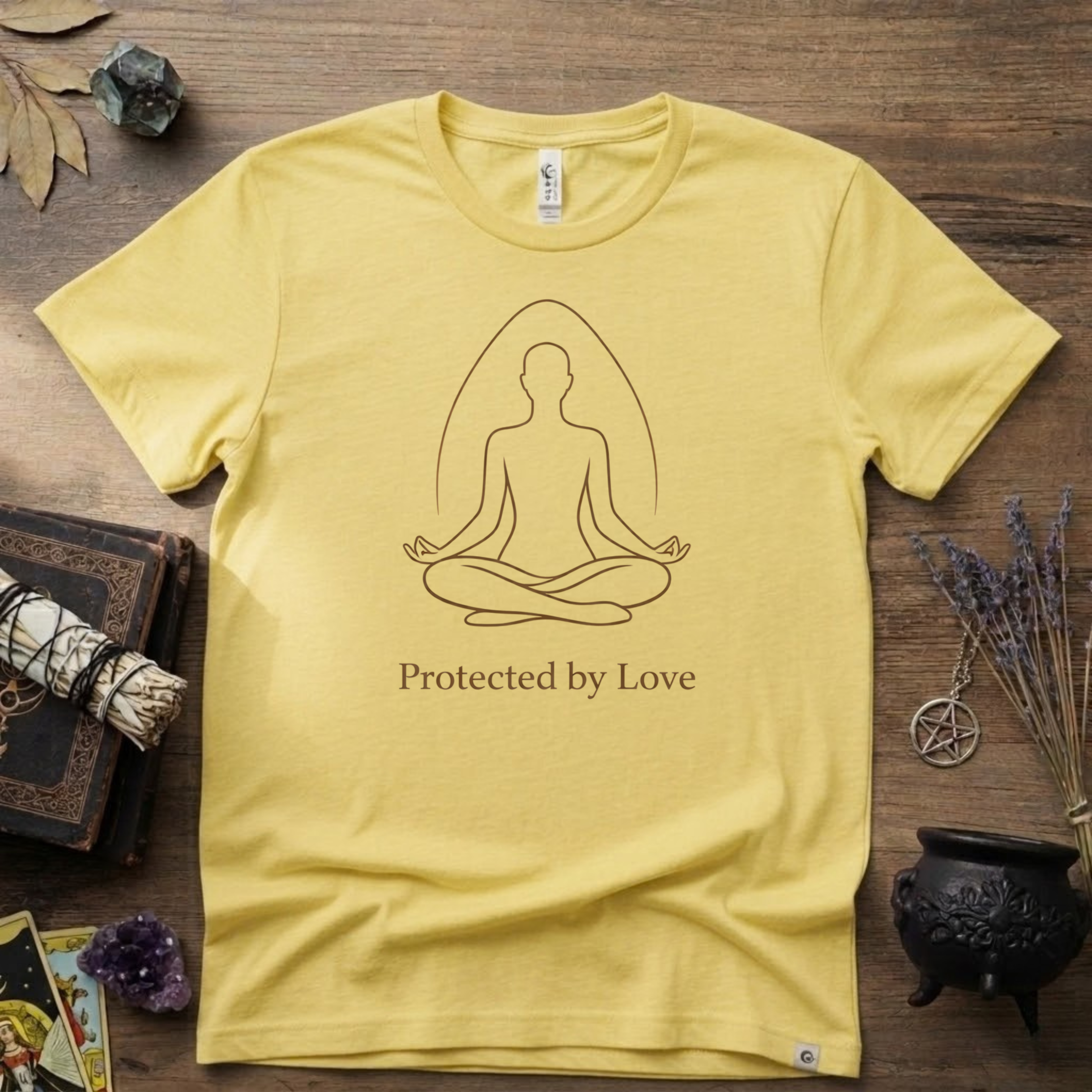 Witchy T-Shirt — "Protected by Love"