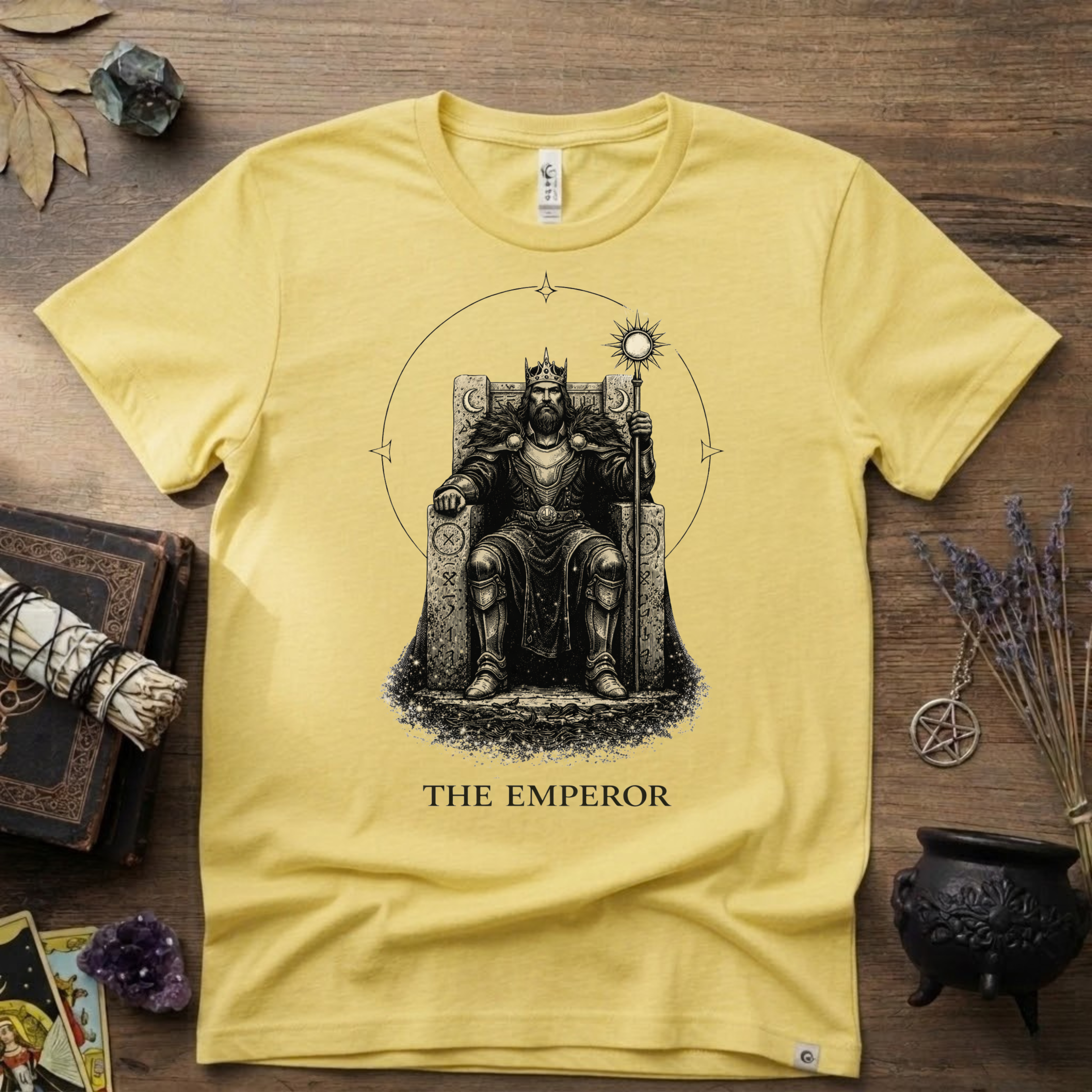 Tarot T-Shirt — The Emperor