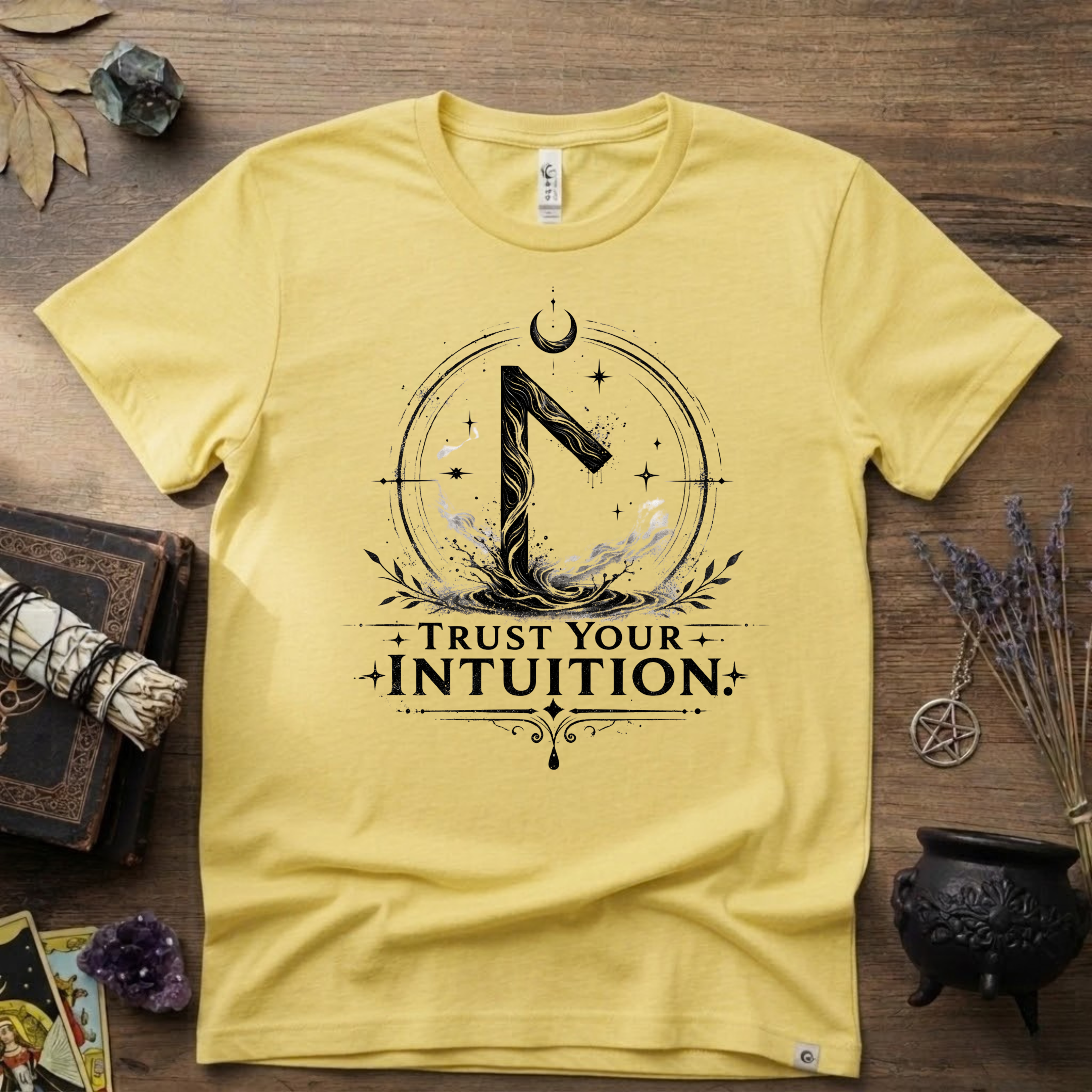 Laguz Rune "Trust Your Intuition" T-Shirt