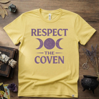 Witchy T-Shirt — "Respect the Coven"