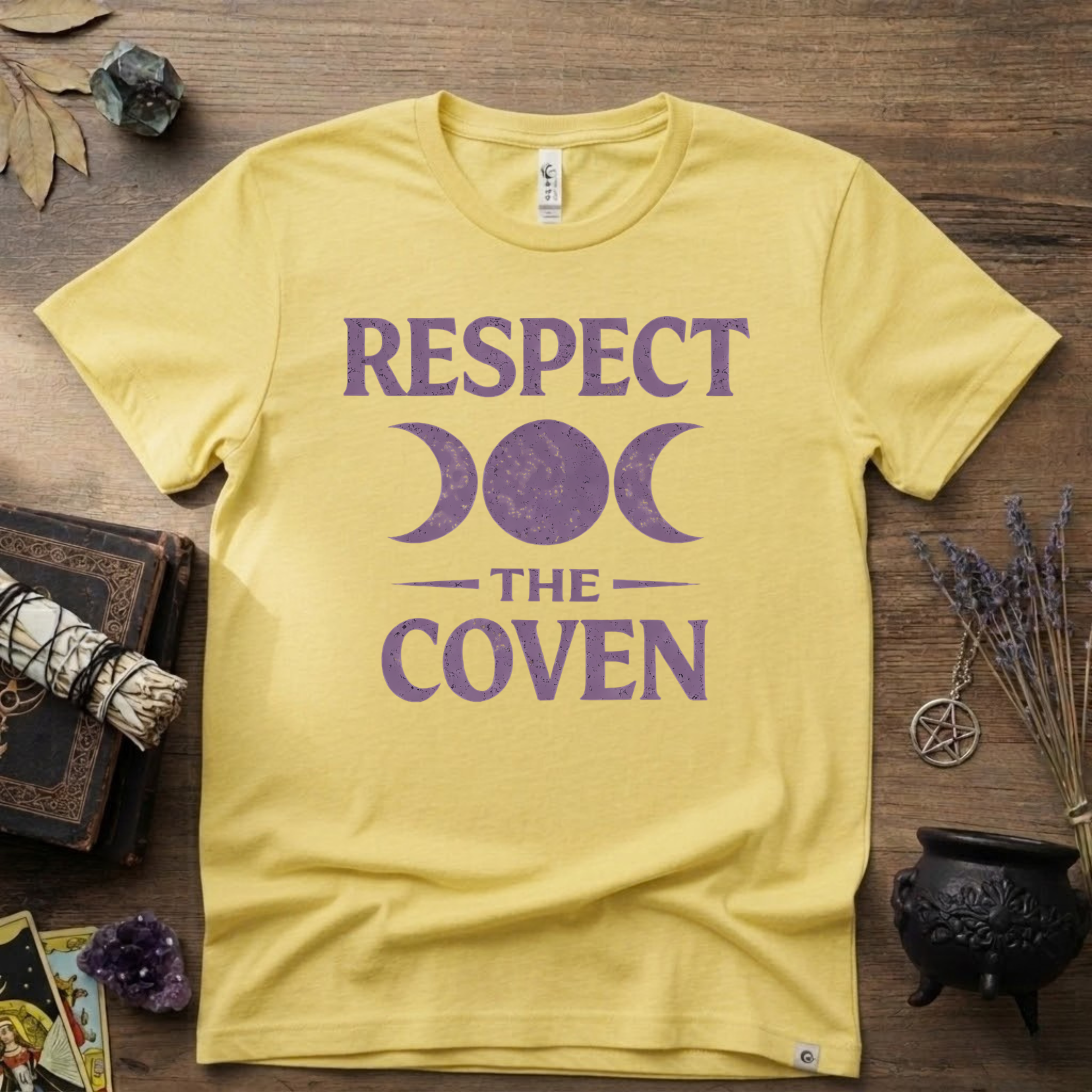 Witchy T-Shirt — "Respect the Coven"
