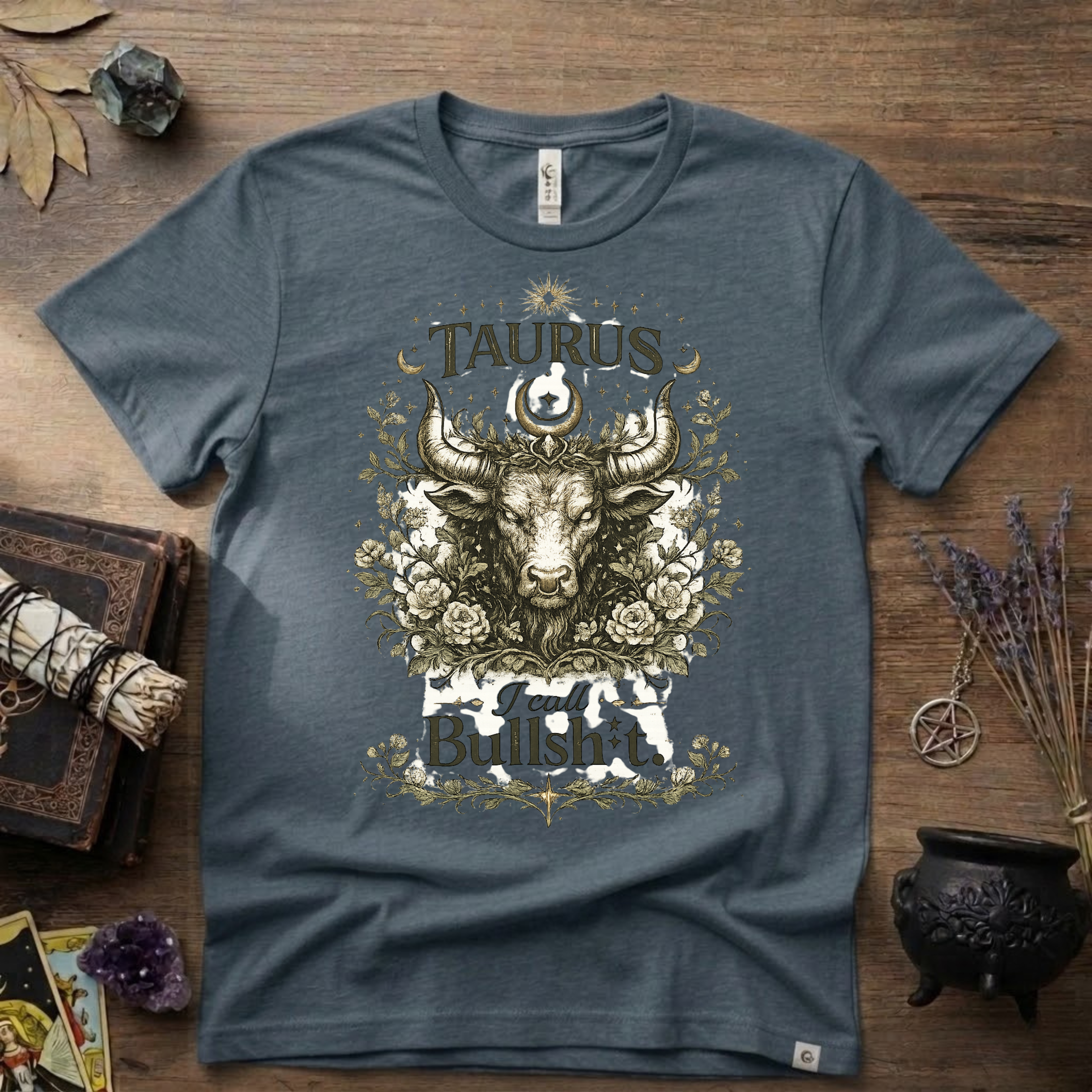 Taurus 'I Call Bullsh*t' T-Shirt — Funny Zodiac Bull Tee
