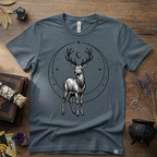 Stag Totem T-Shirt — Majestic Deer Graphic Tee