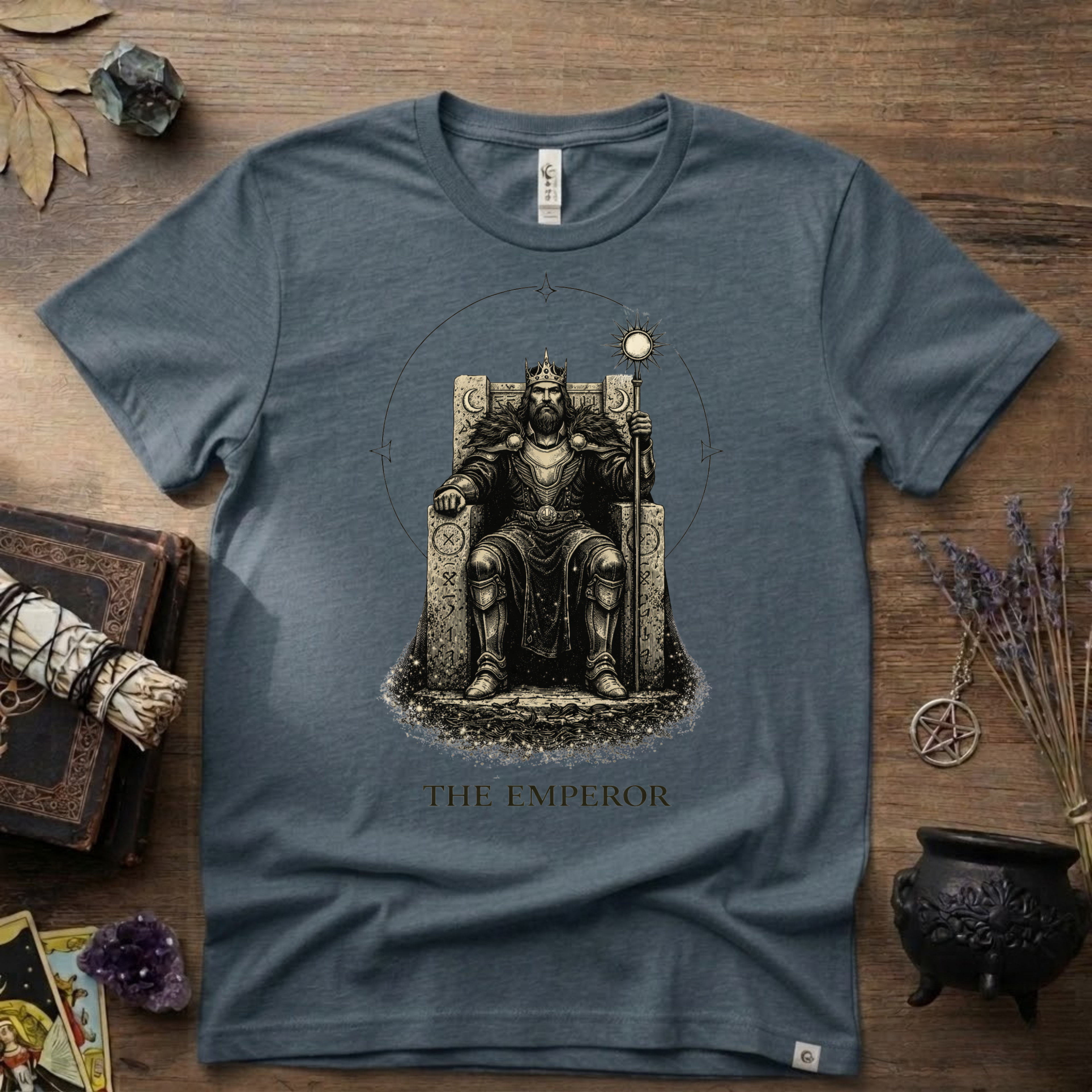 Tarot T-Shirt — The Emperor
