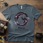 Pisces Zodiac T-Shirt — “Well of Course I'm Psychic” Horoscope Tee