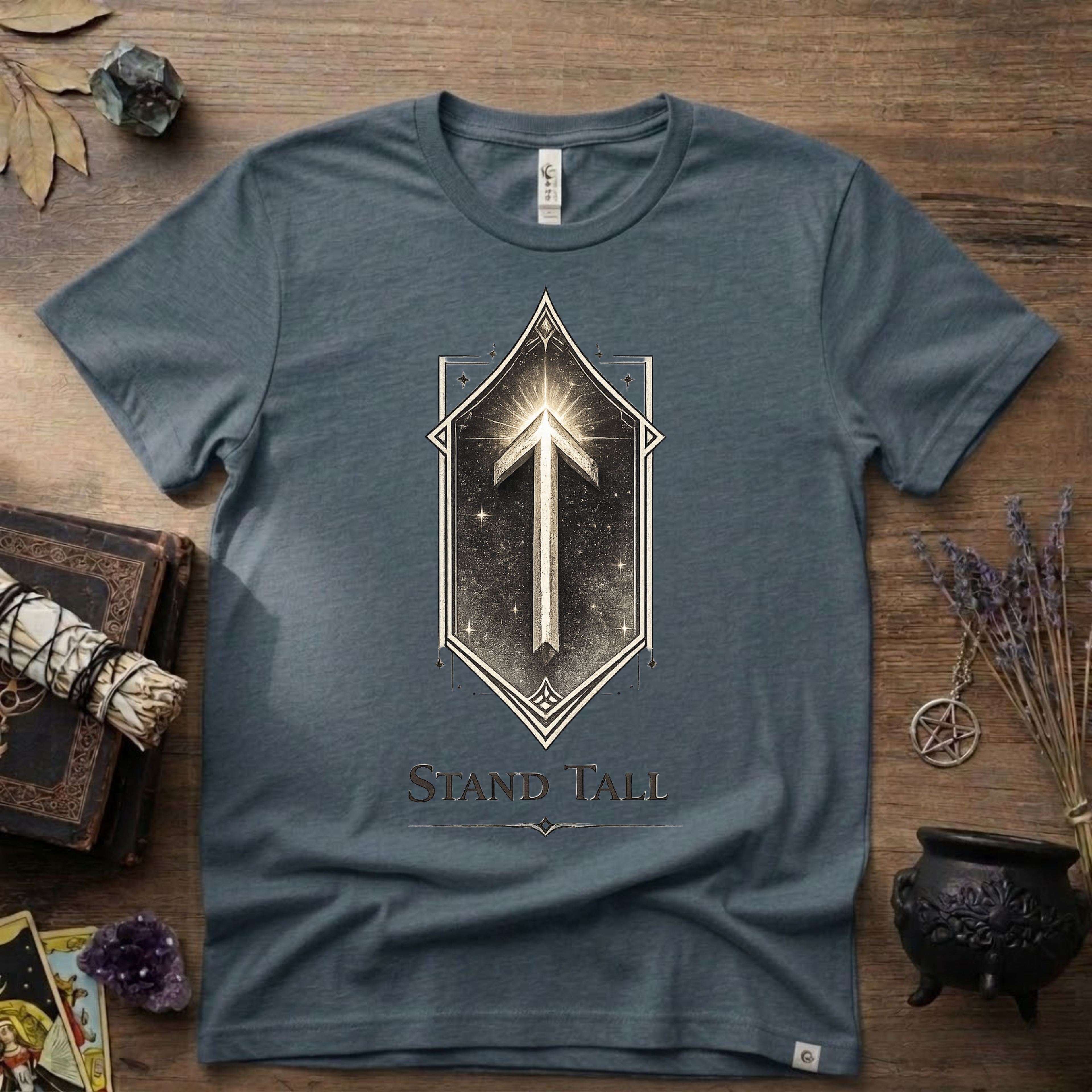 Tiwaz Rune 'Stand Tall' T-Shirt