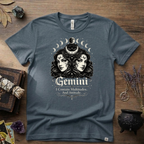 Gemini Zodiac 'I Contain Multitudes and Attitude' T-Shirt