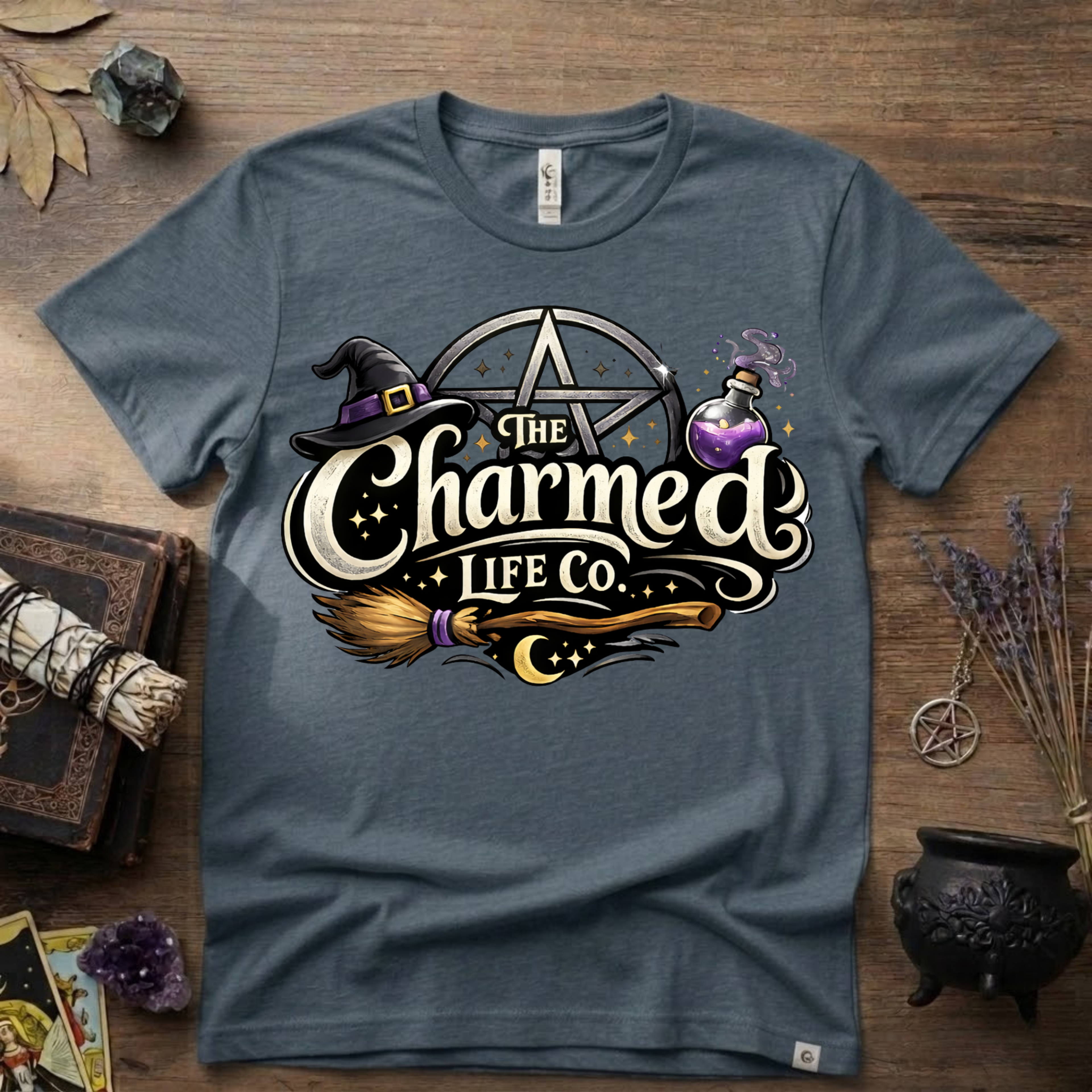Witch Logo T-Shirt — The Charmed Life Co.