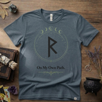 Raidho Rune 'On My Own Path' T-Shirt