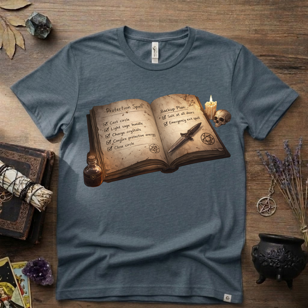 Witchy T-Shirt — Protection Spell