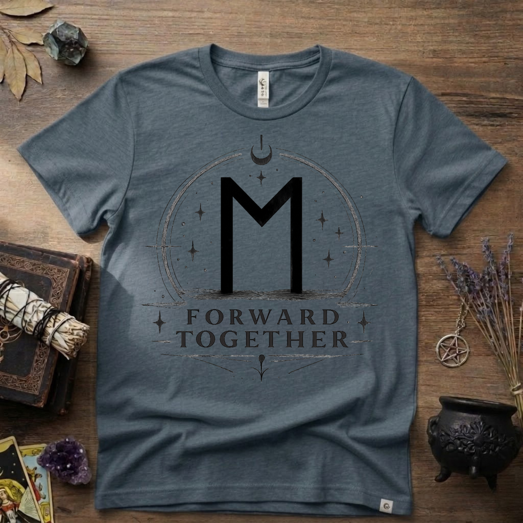 Ehwaz Rune T-Shirt — "Forward Together"