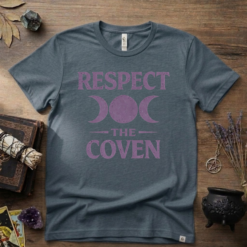 Witchy T-Shirt — "Respect the Coven"