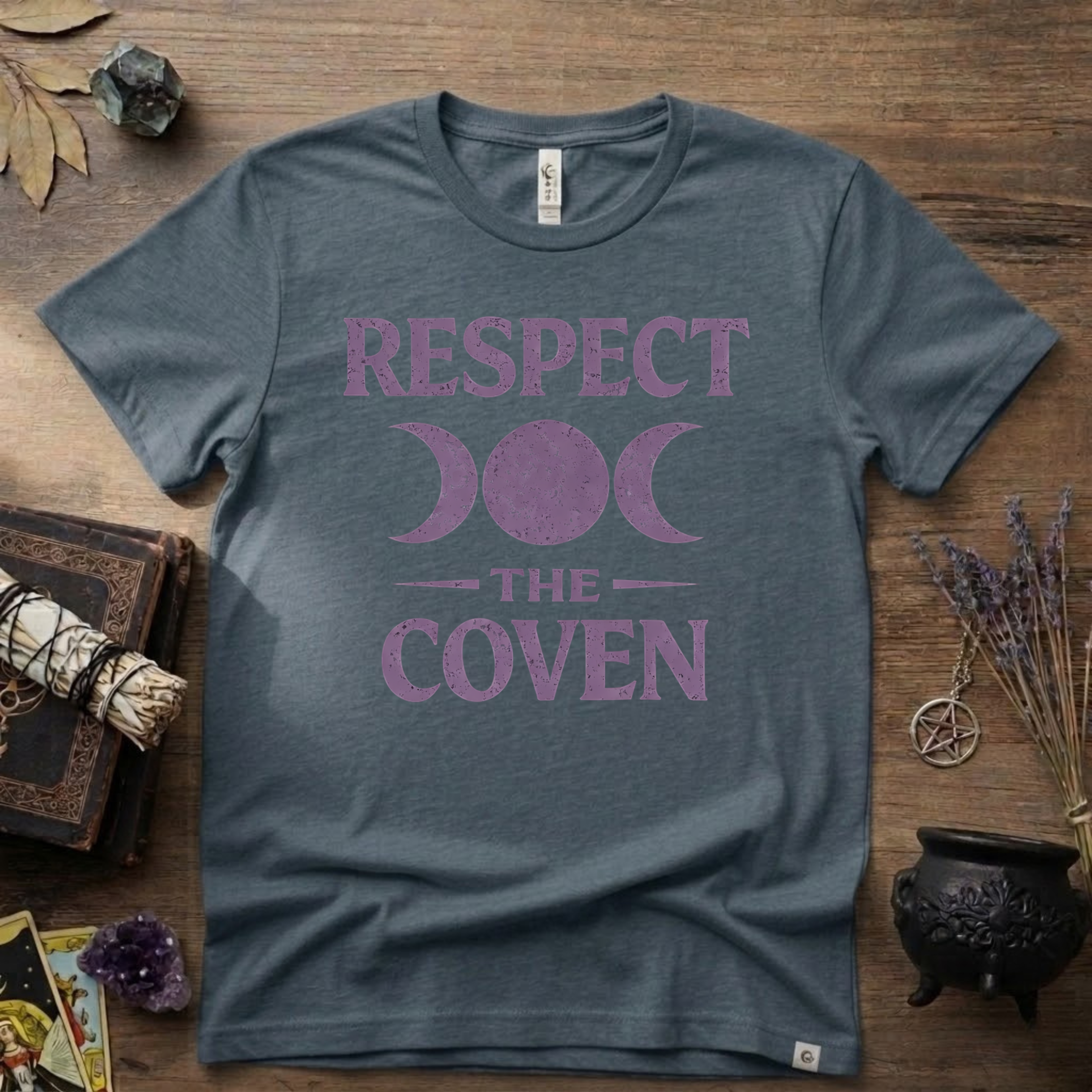 Witchy T-Shirt — "Respect the Coven"