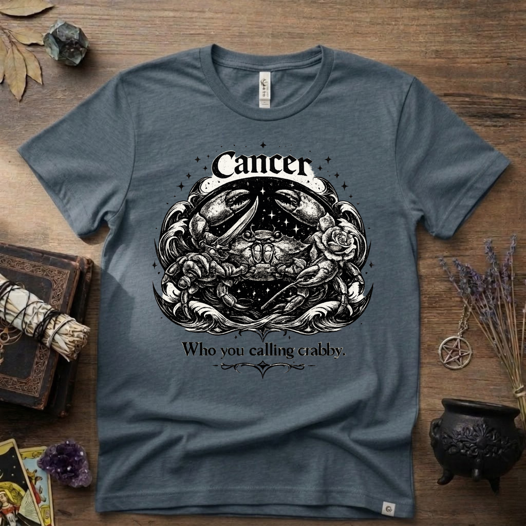 Cancer Zodiac 'Who You Callin' Crabby' T-Shirt