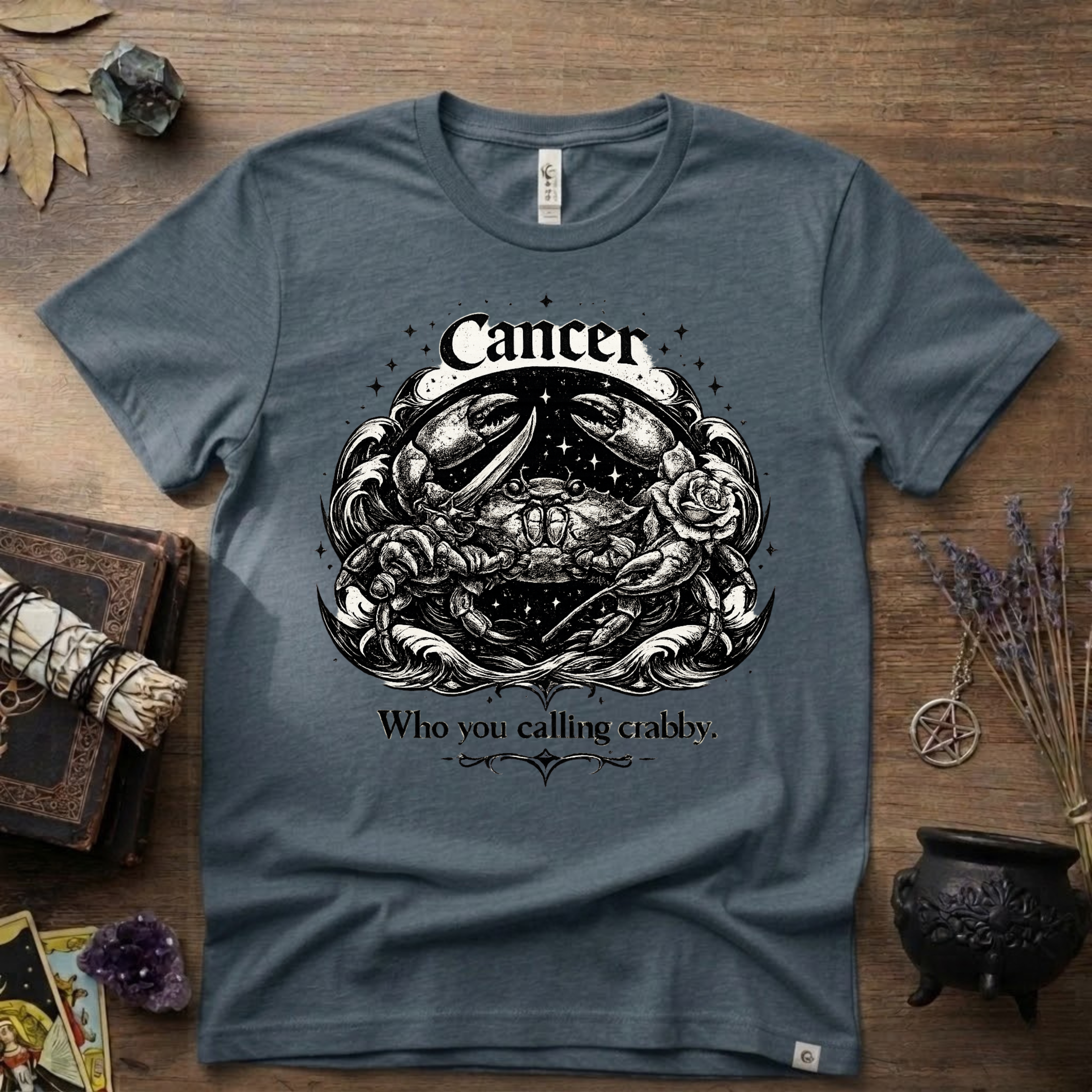 Cancer Zodiac 'Who You Callin' Crabby' T-Shirt