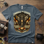 Witchy Tee "Embrace the Chaos" Graphic T-Shirt The Charmed Life Co. Logo