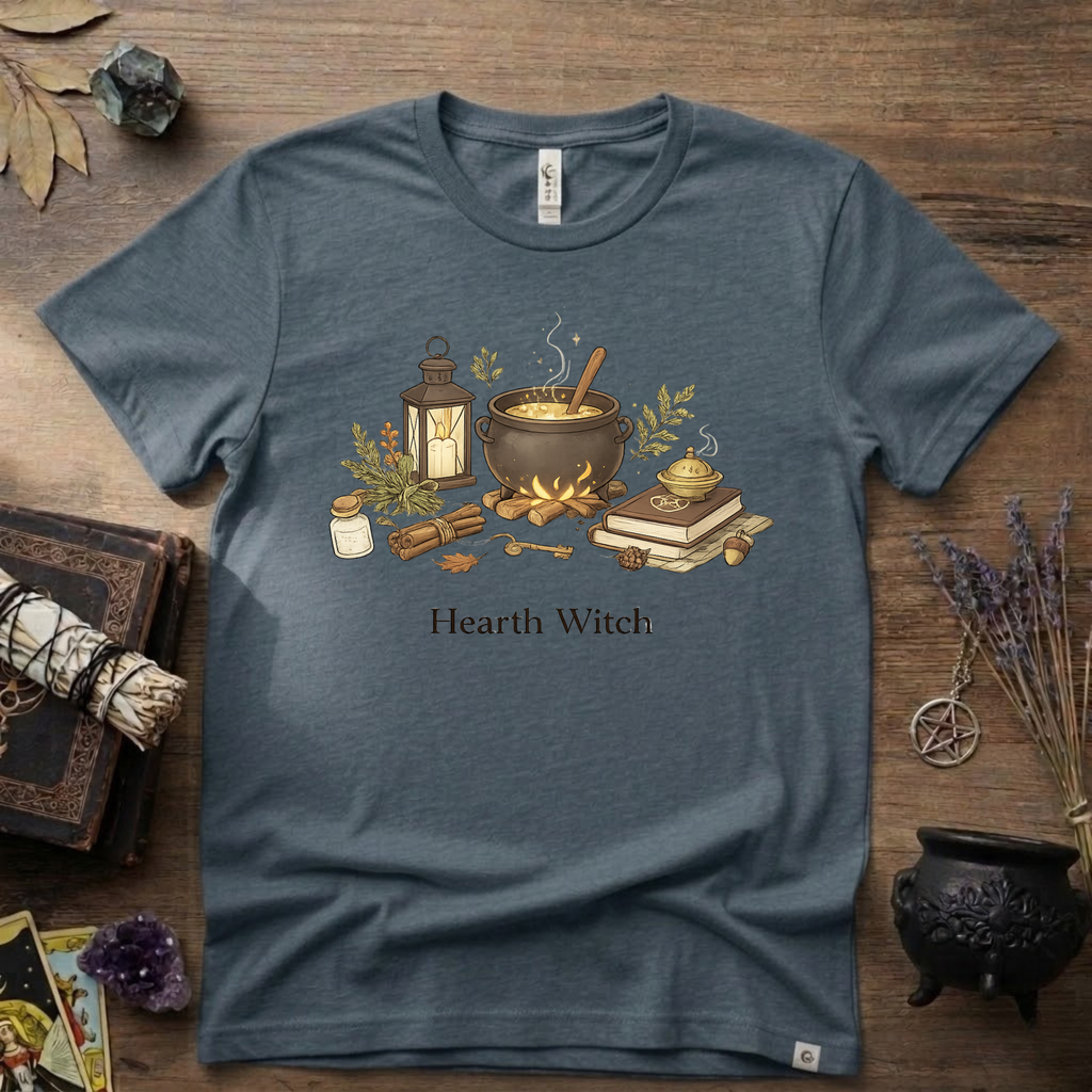 Hearth Witch T-Shirt — Witchy Magic Tee