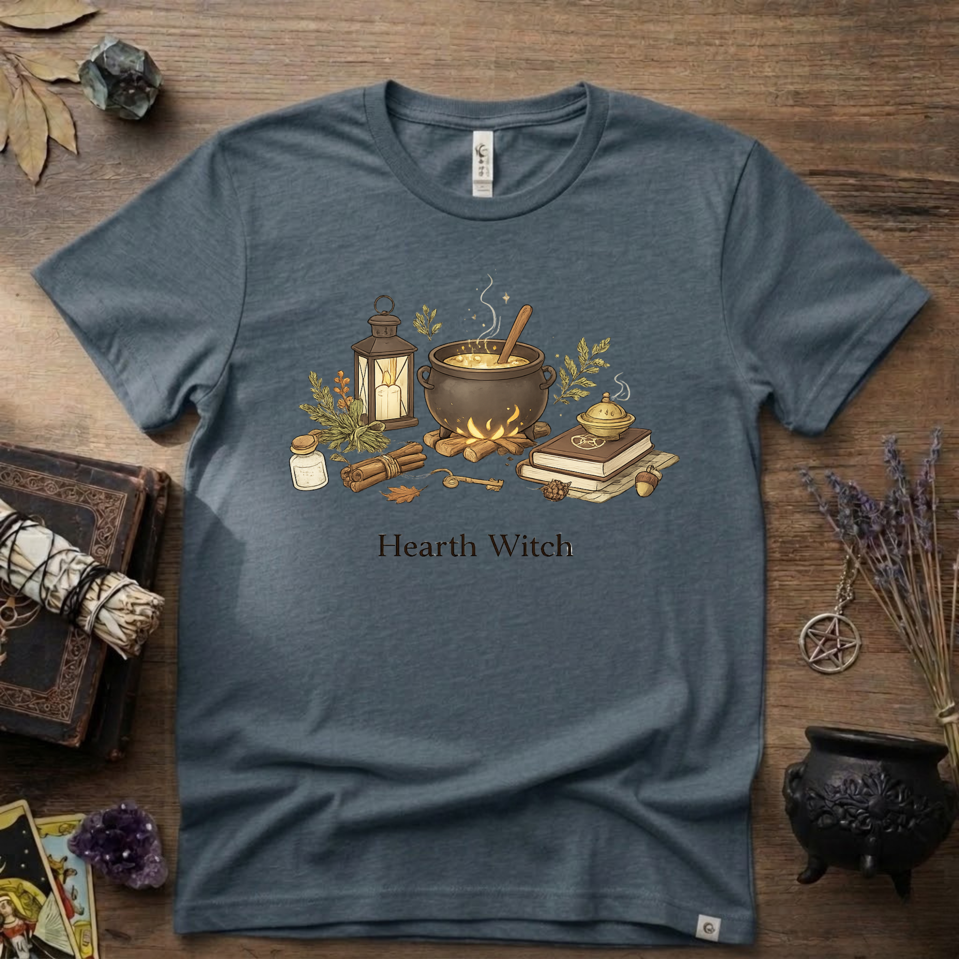 Hearth Witch T-Shirt — Witchy Magic Tee