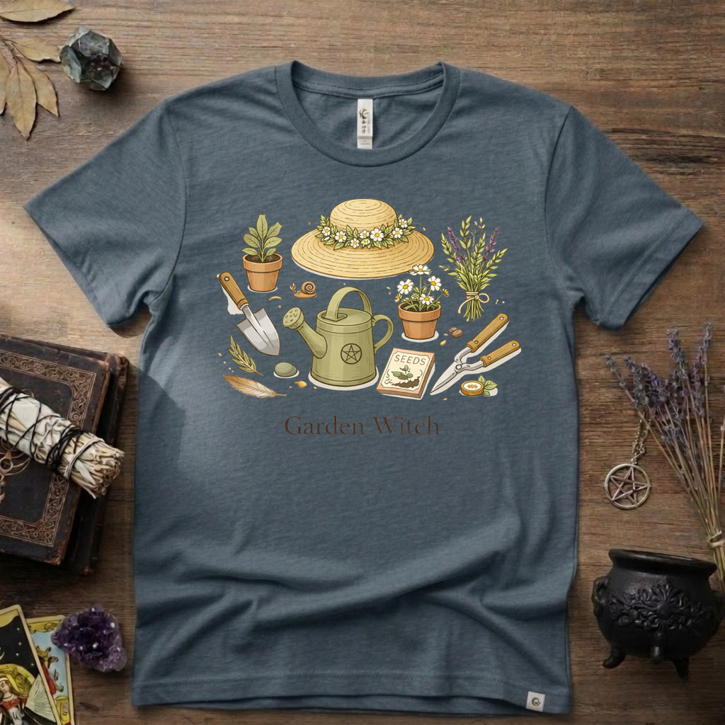 Garden Witch T-Shirt — Witchy Plant Magic Tee