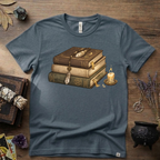 Witchy T-Shirt — "Light Reading" Occult Graphic Tee