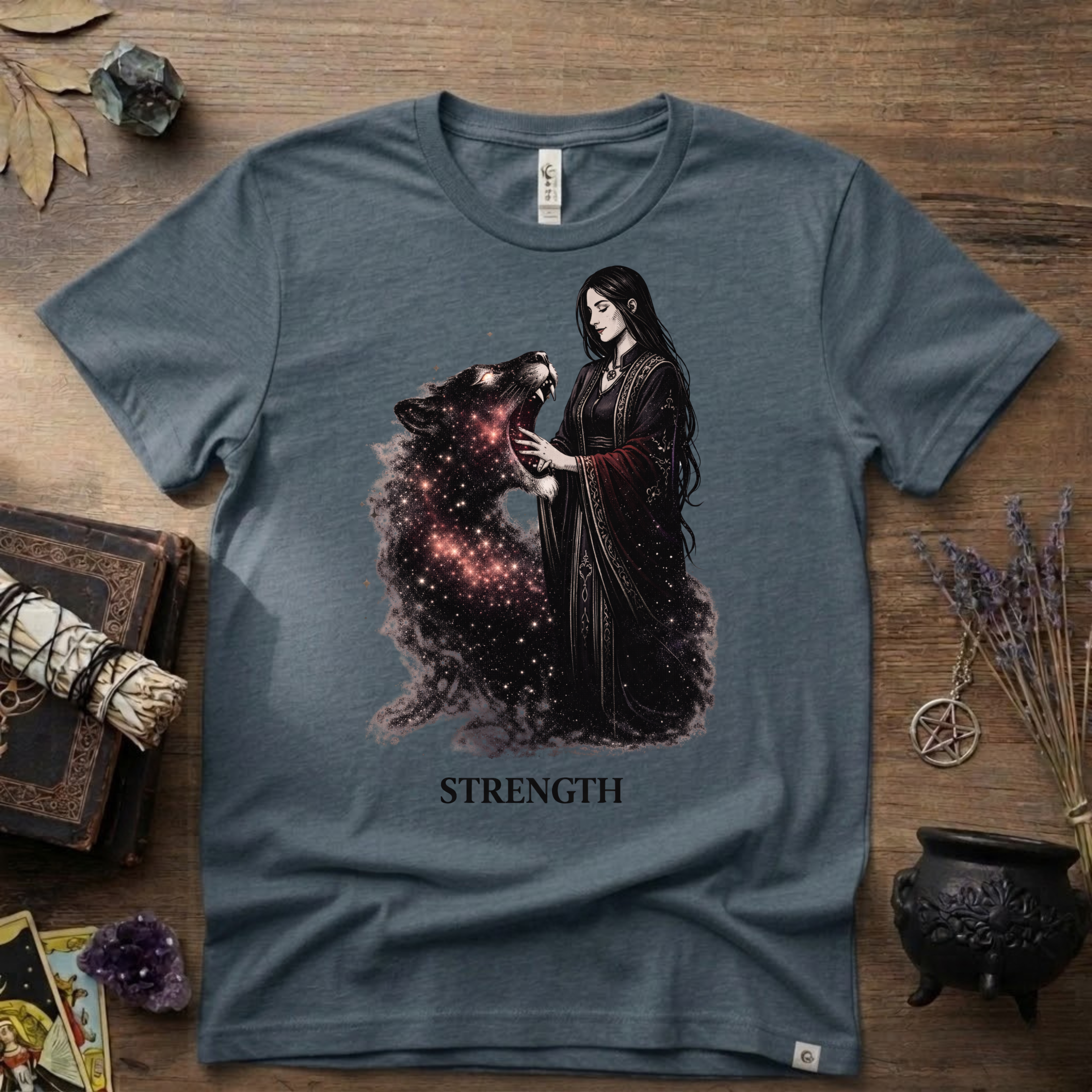 Tarot T-Shirt — Strength