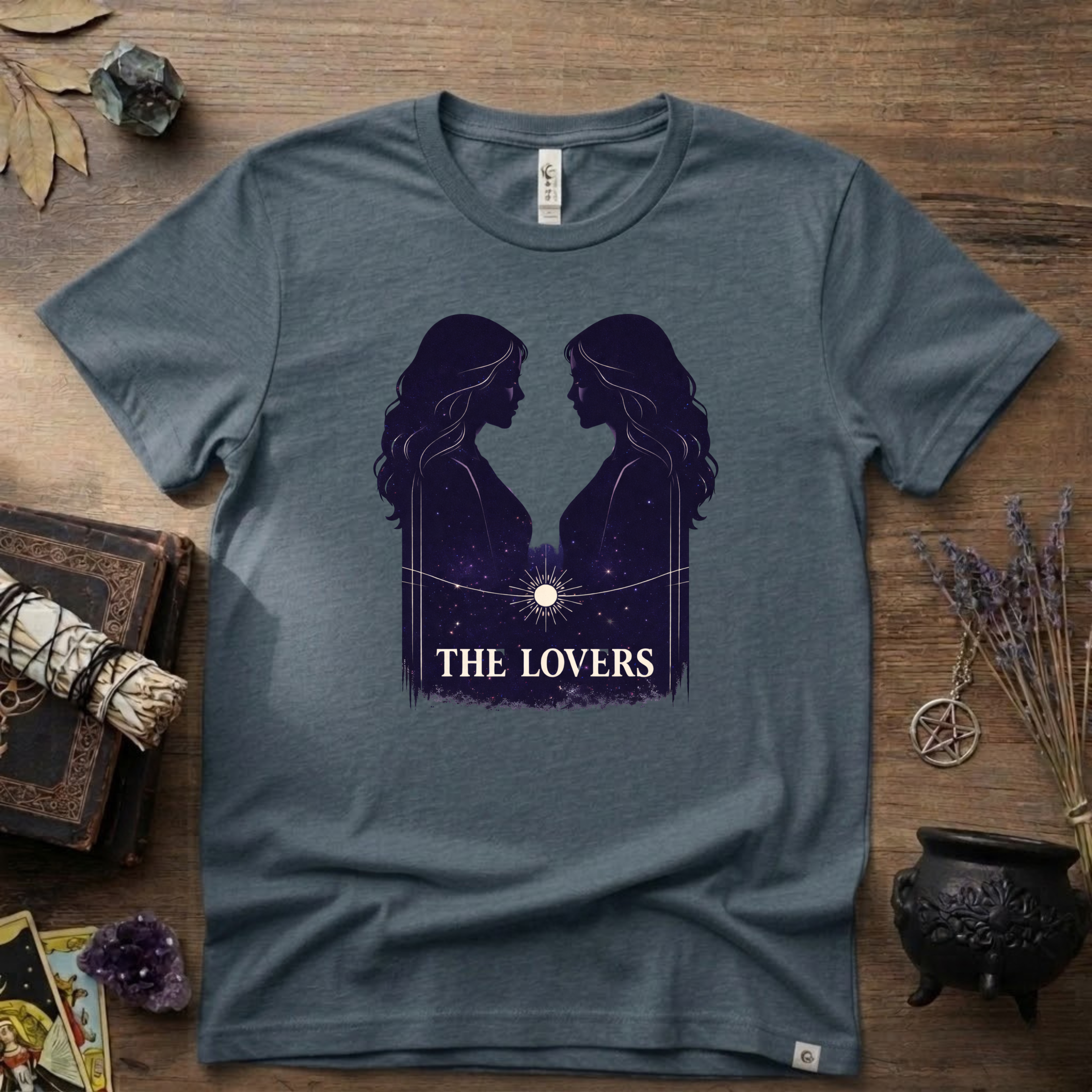 Tarot T-Shirt — The Lovers