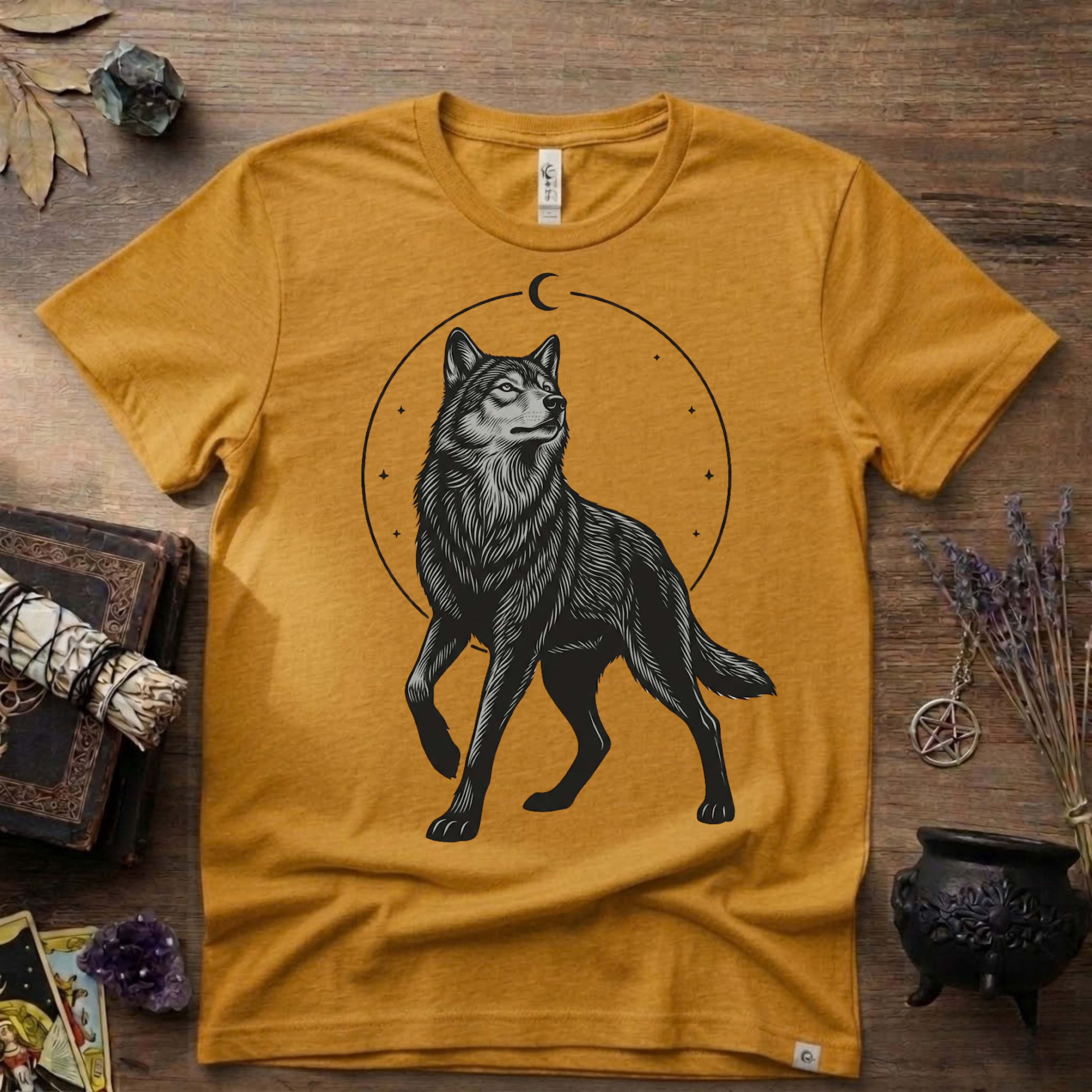 Wolf Totem T-Shirt — Tribal Wolf Spirit Graphic Tee