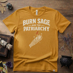 Burn Sage and the Patriarchy Witchy T-Shirt | Witchcraft, Feminist