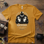 Gemini Zodiac 'I Contain Multitudes and Attitude' T-Shirt