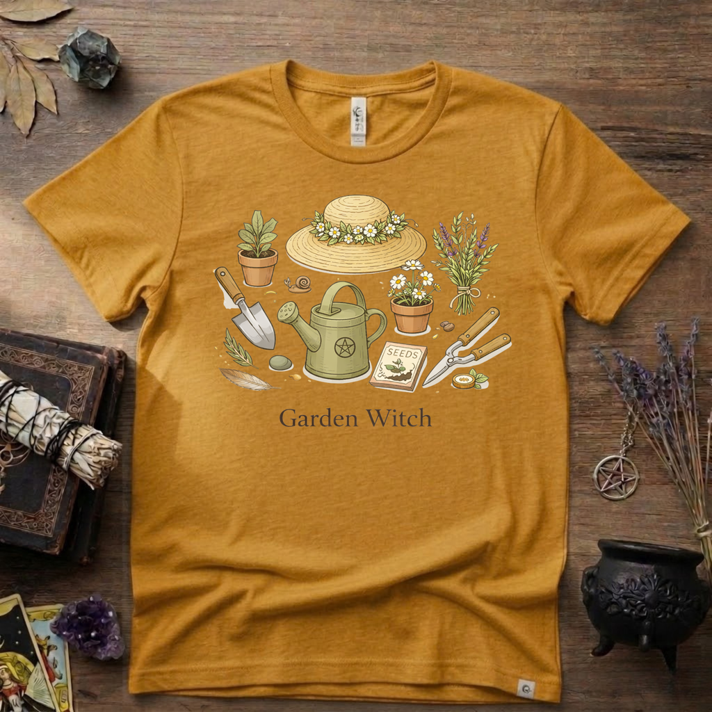 Garden Witch T-Shirt — Witchy Plant Magic Tee