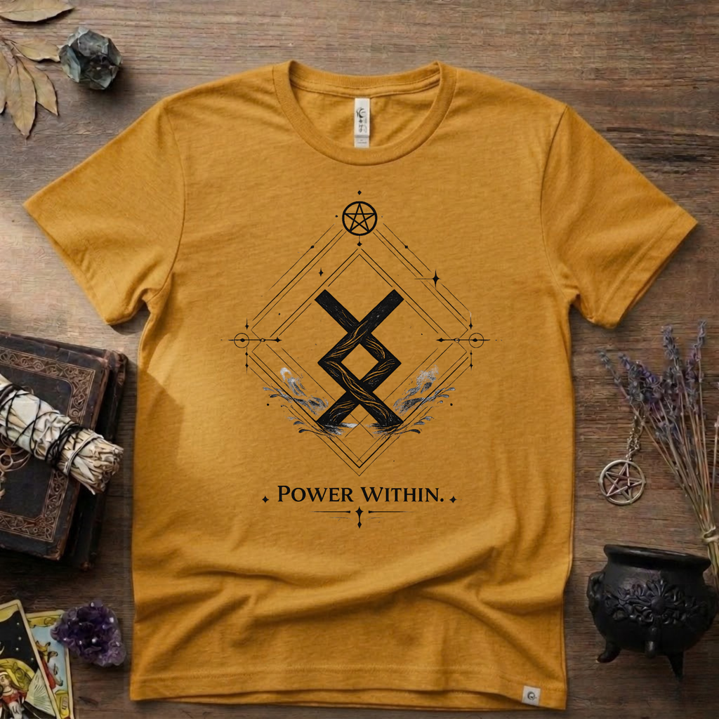 Ingwaz Rune 'Power Within' T‑Shirt