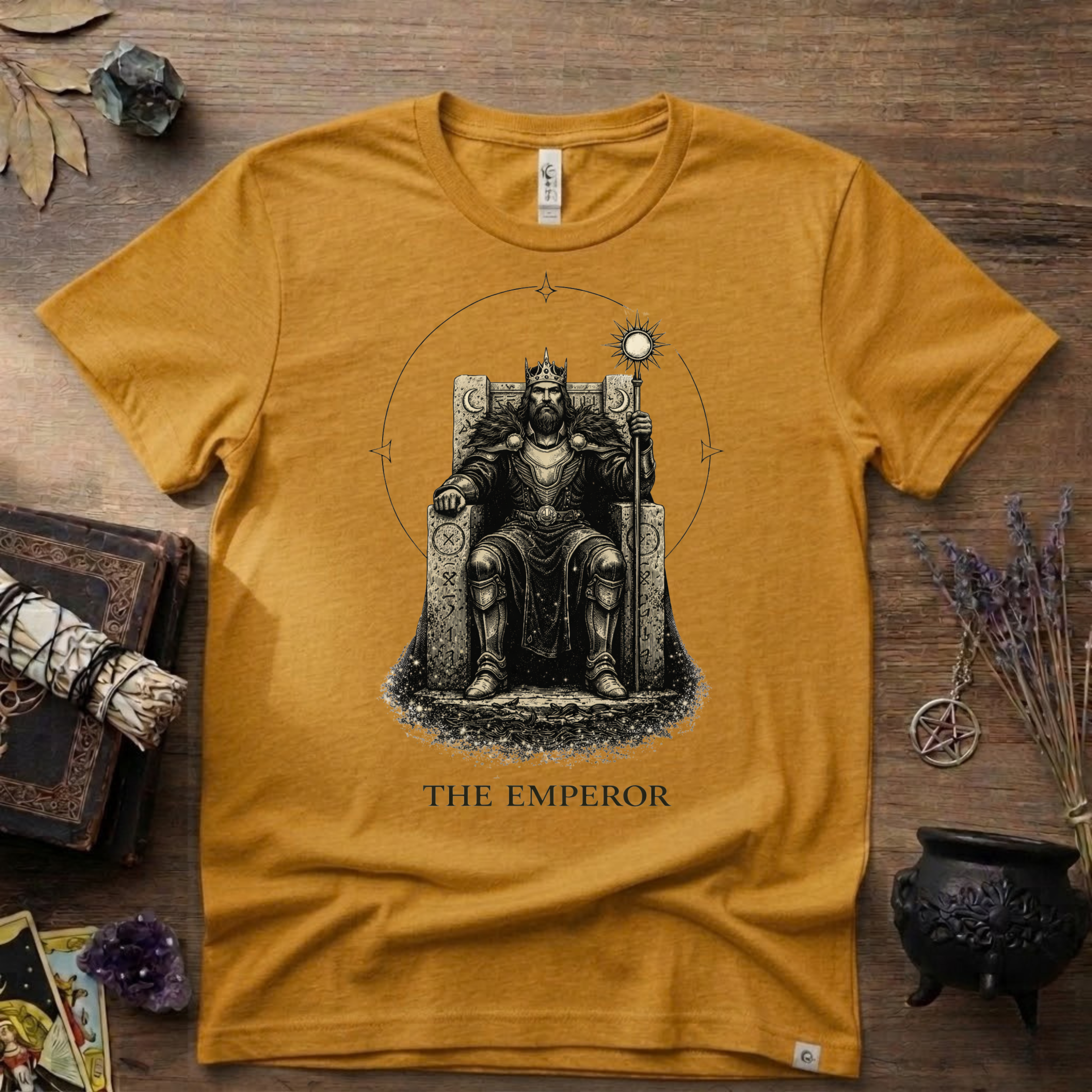 Tarot T-Shirt — The Emperor