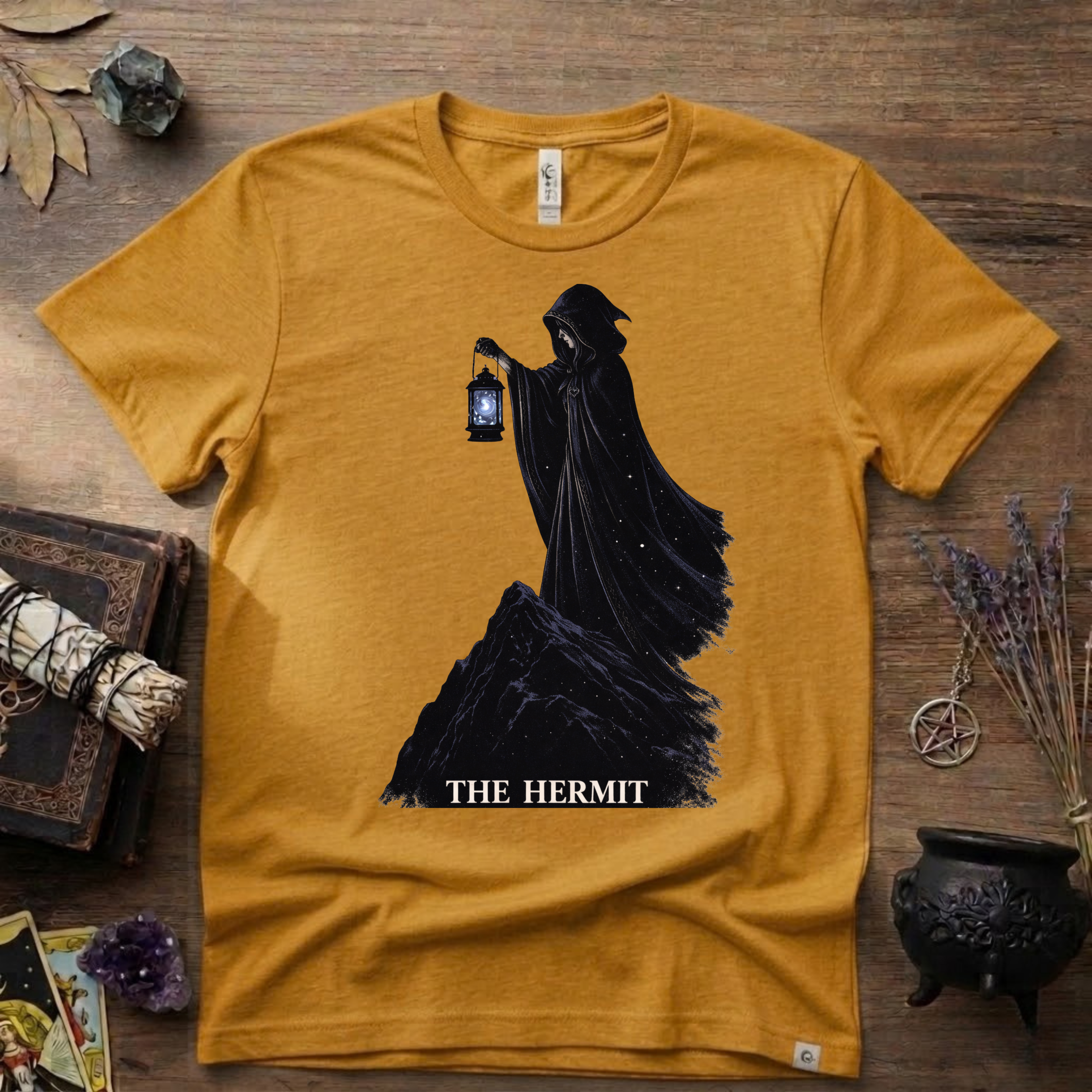 Tarot T-Shirt — The Hermit