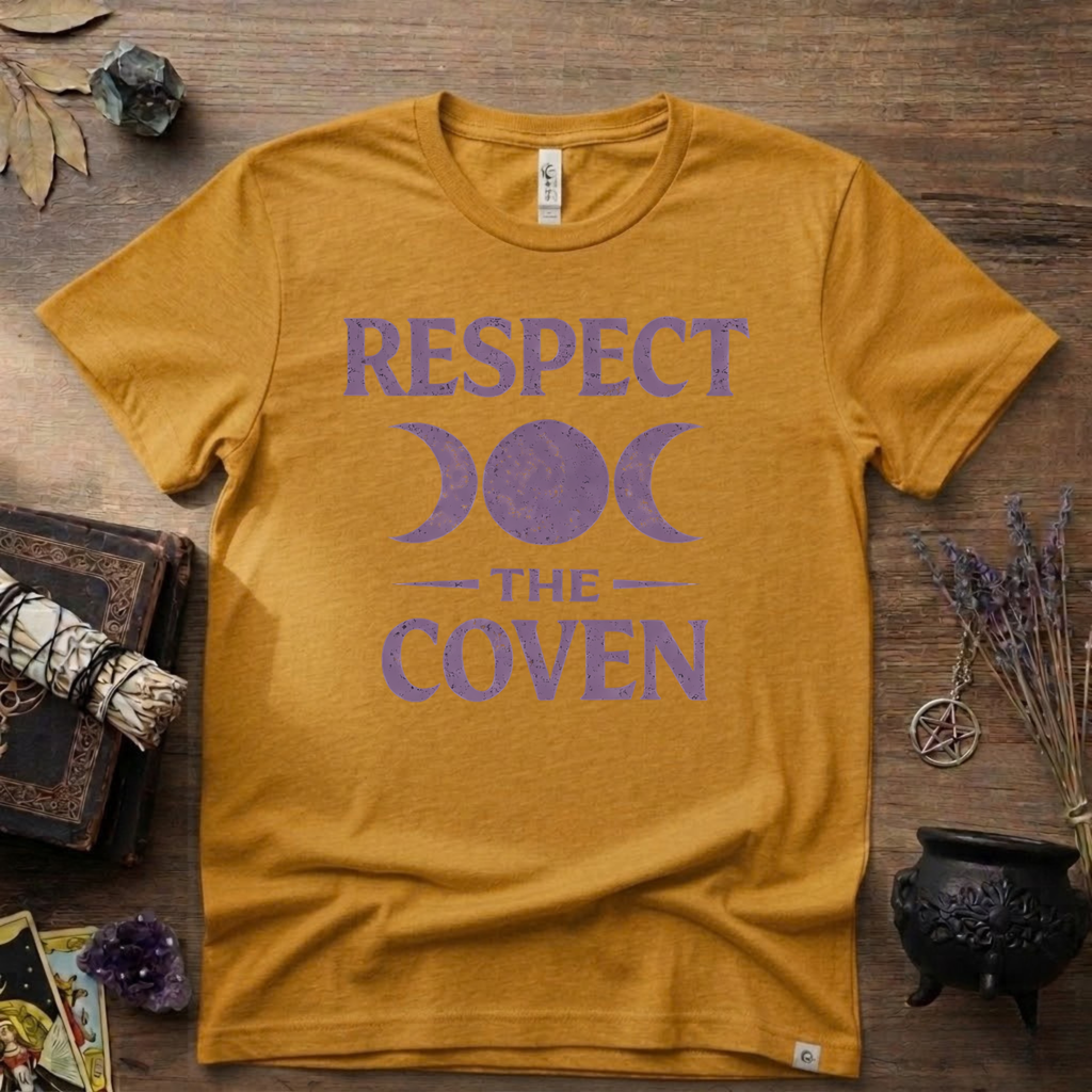 Witchy T-Shirt — "Respect the Coven"
