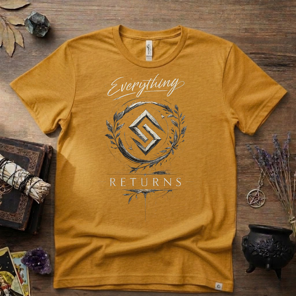 Jera Rune "Everything Returns" T-Shirt