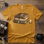 Witchy T-Shirt — "Light Reading" Occult Graphic Tee