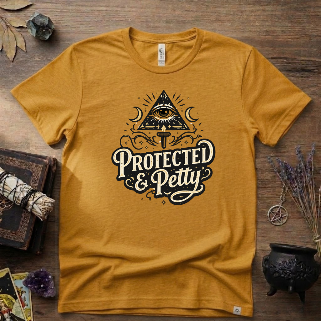 Witchy T-Shirt — "Protected and Petty"