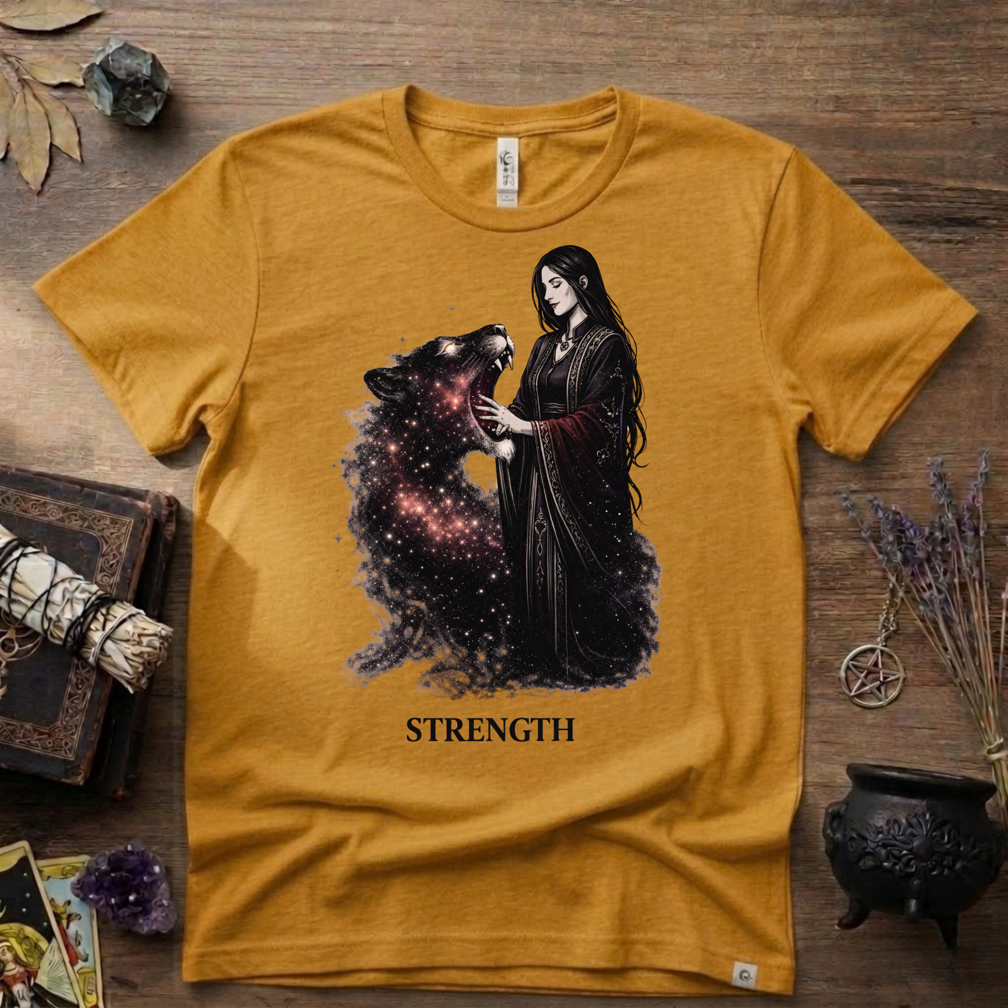 Tarot T-Shirt — Strength