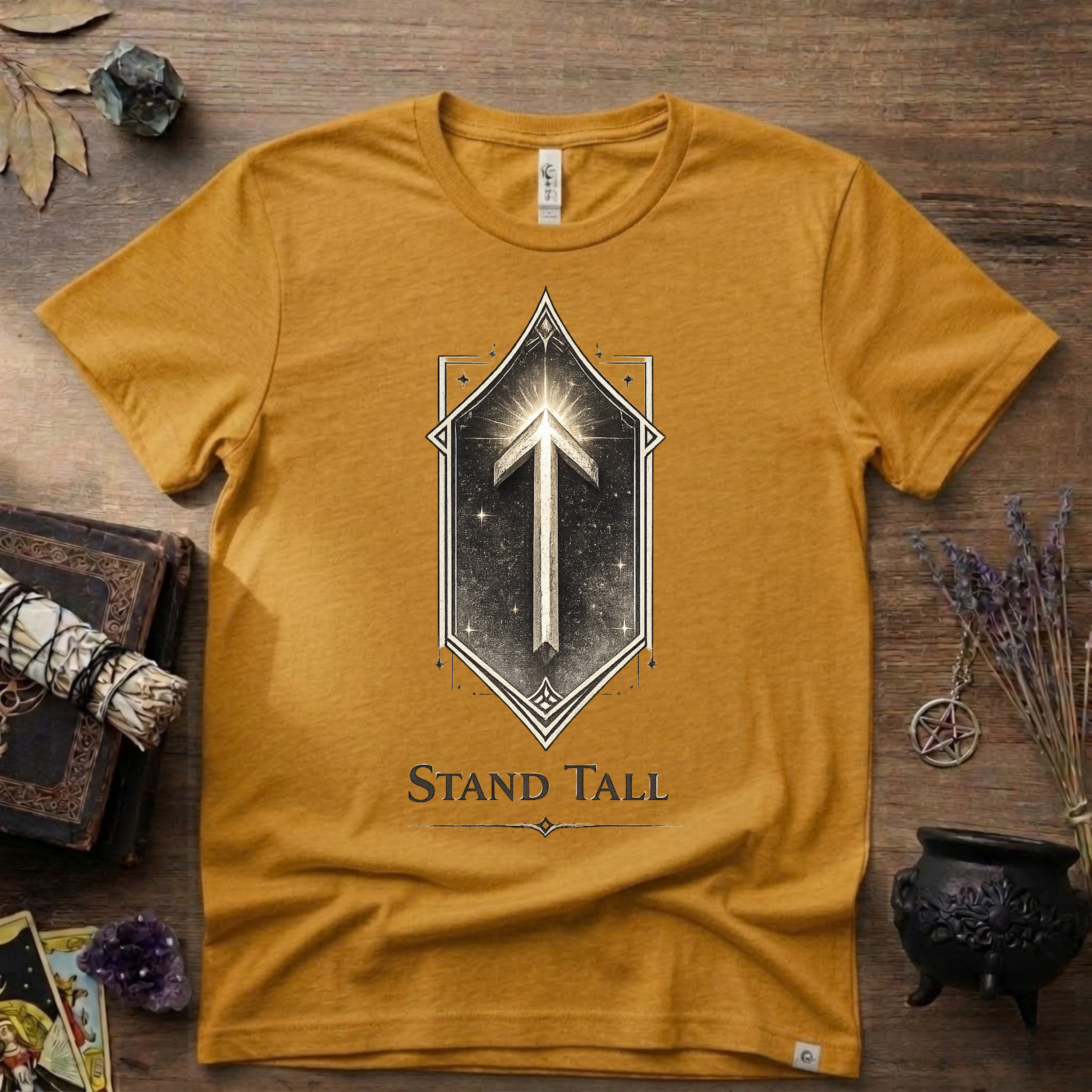 Tiwaz Rune 'Stand Tall' T-Shirt