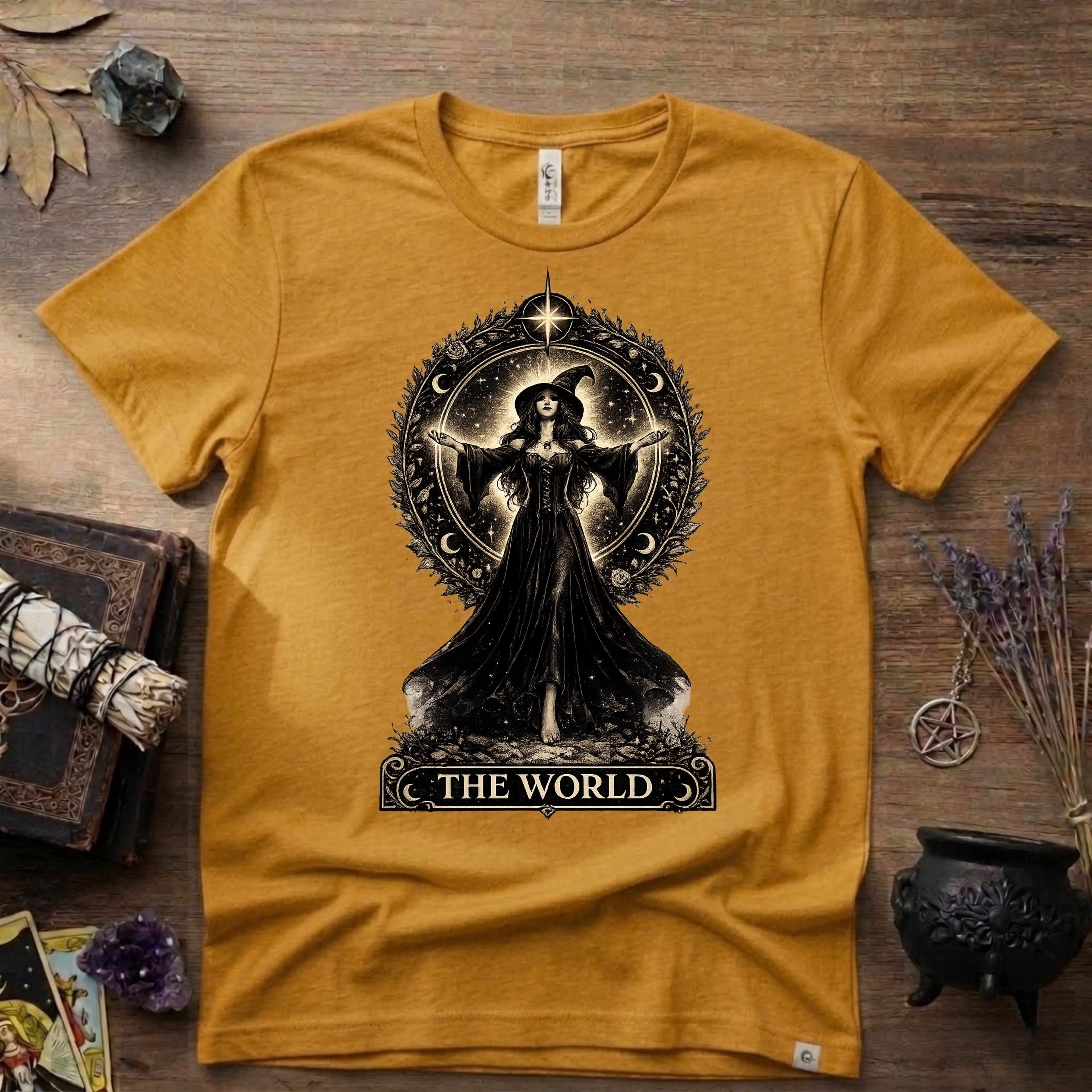 Tarot T-Shirt — The World