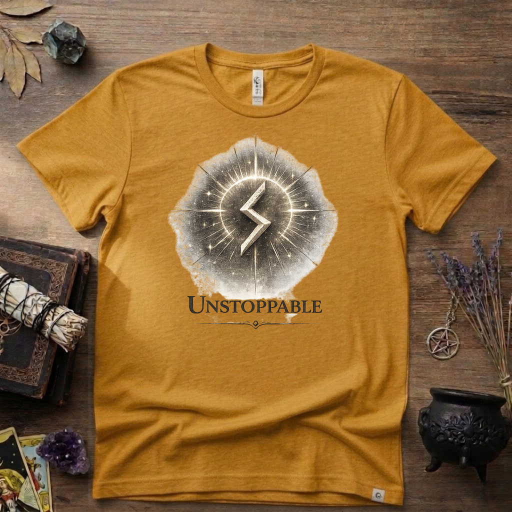Sowilo Rune "Unstoppable" T-Shirt