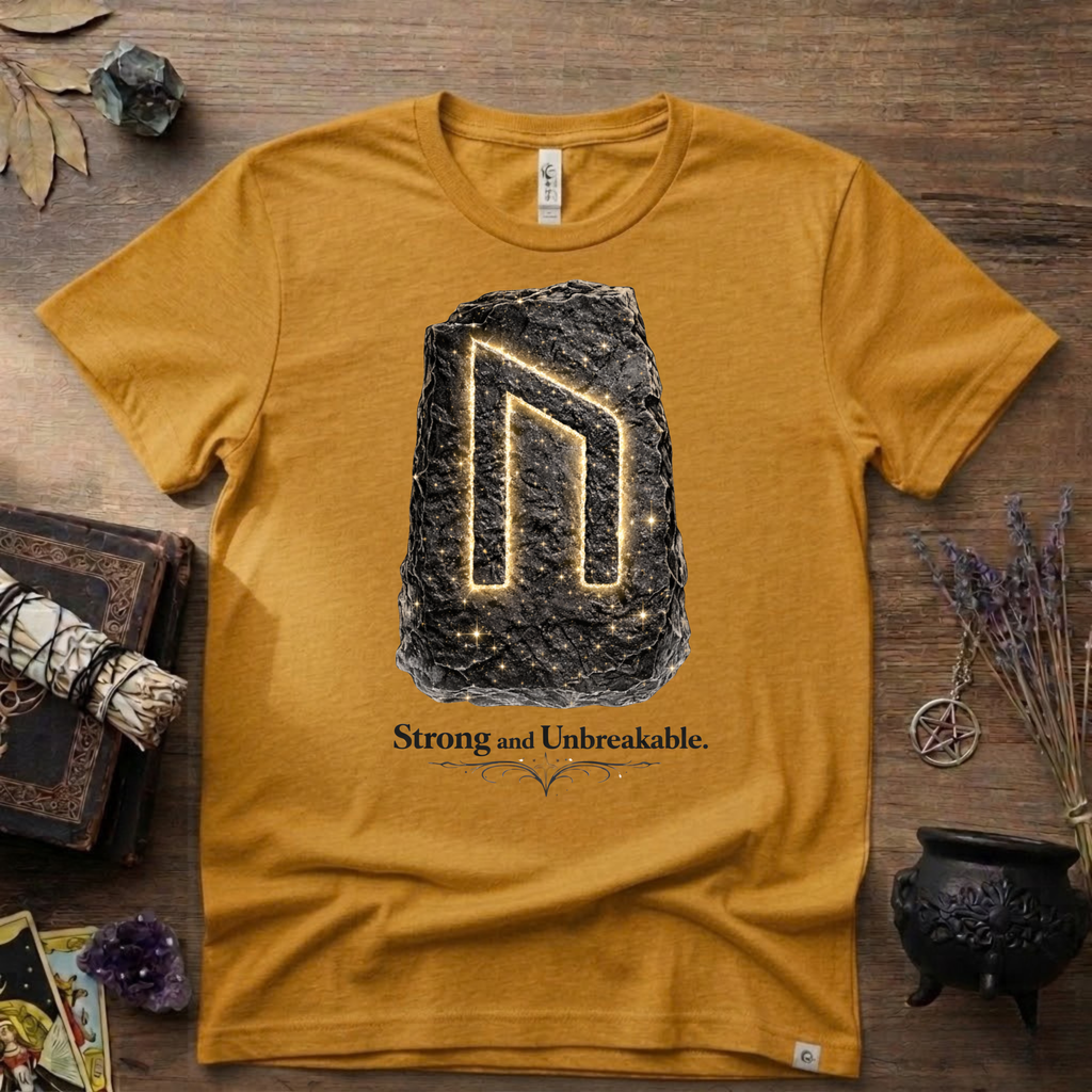Uruz Rune 'Strong and Unbreakable' T-Shirt