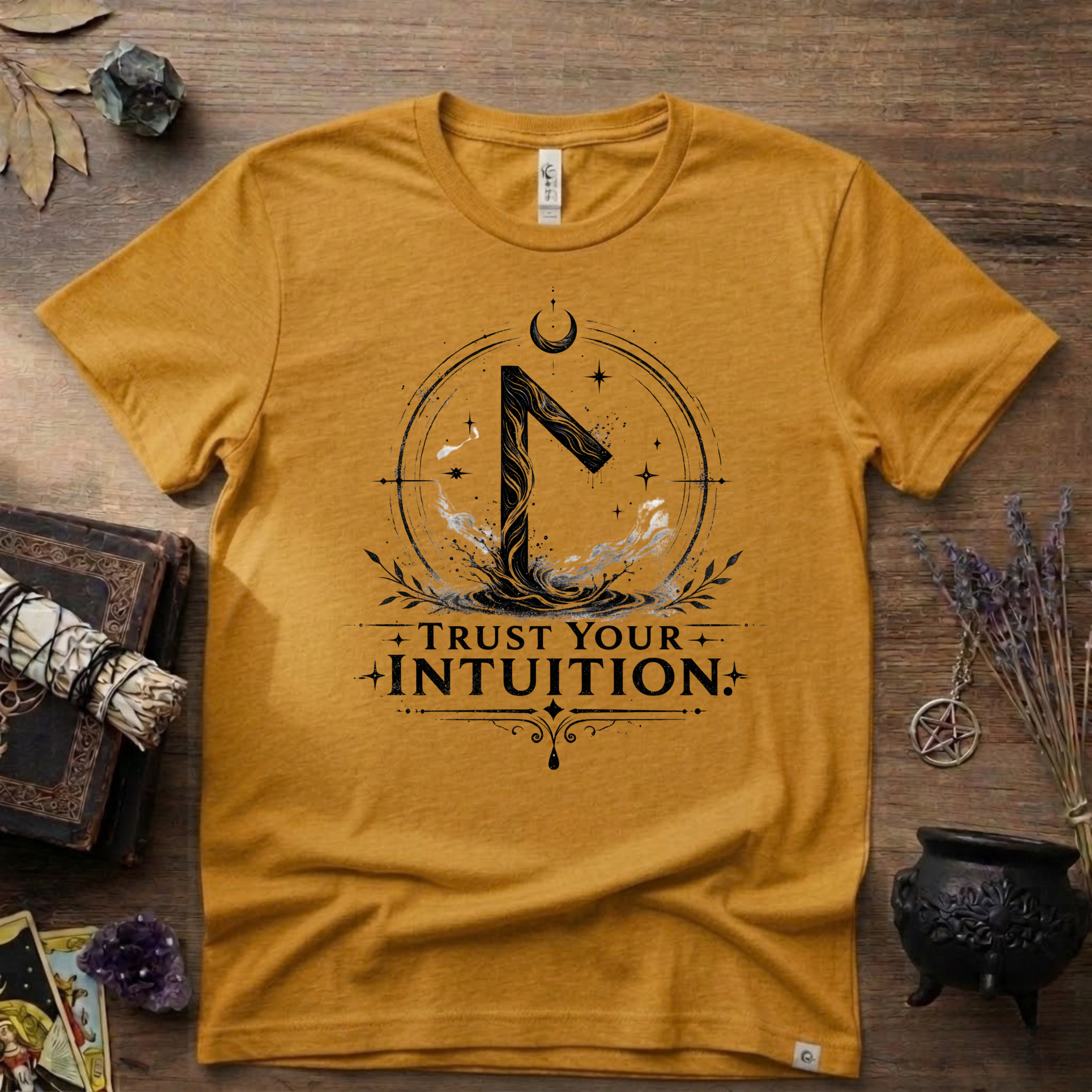 Laguz Rune "Trust Your Intuition" T-Shirt