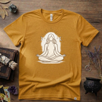 Witchy T-Shirt — "Meditation Witch"